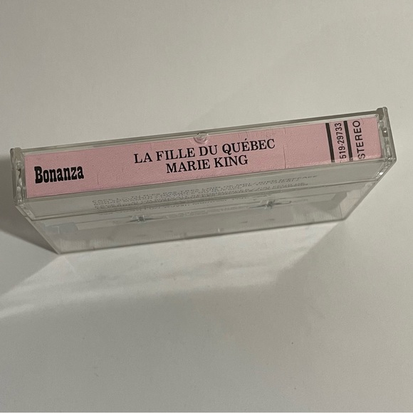 La Fille du Québec Marie King Western Cassette Tape French Music - Picture 2 of 5